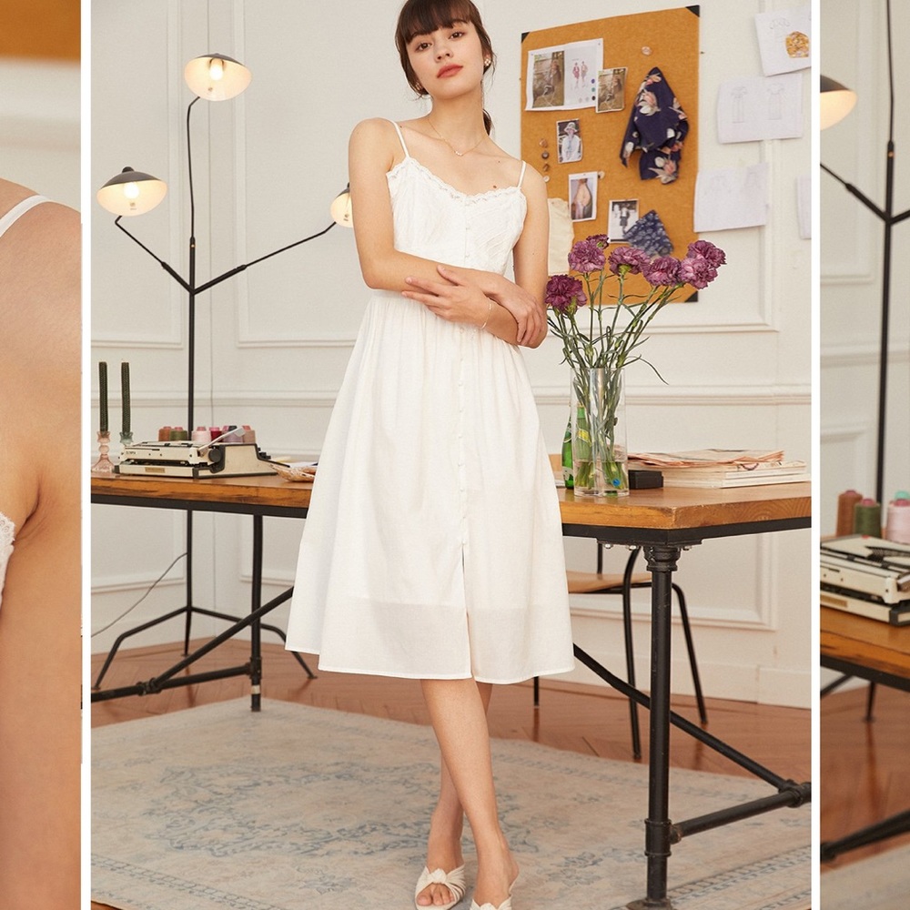Adela Cotton Camisole Dress